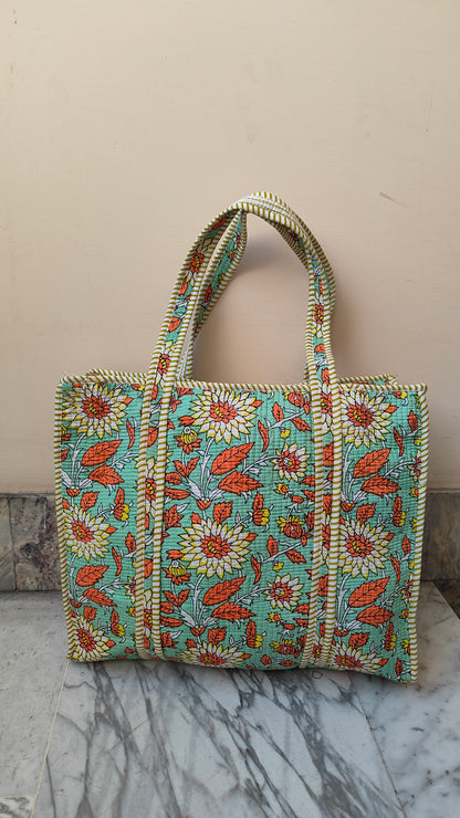 Borsa Trapuntata in Cotone – Maxi