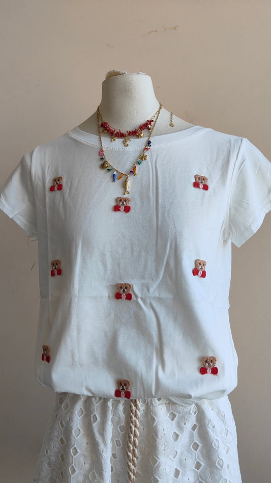 T-shirt Teddy Love