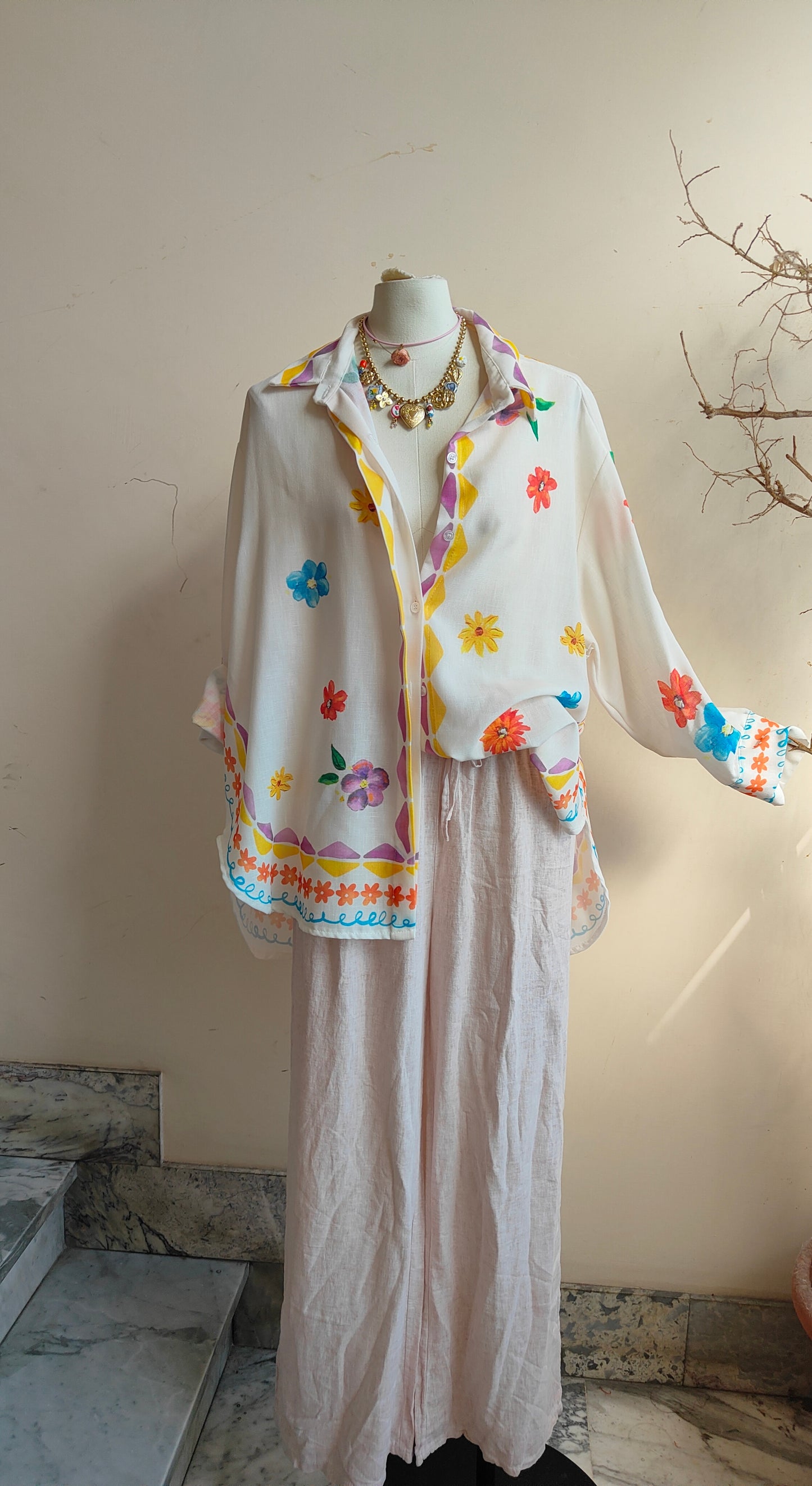 Camicia Fioritura