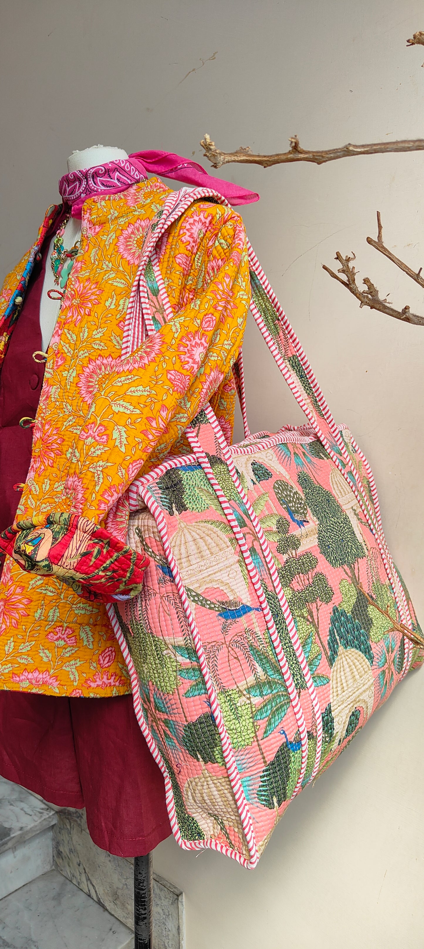 Borsa Trapuntata in Cotone – Maxi