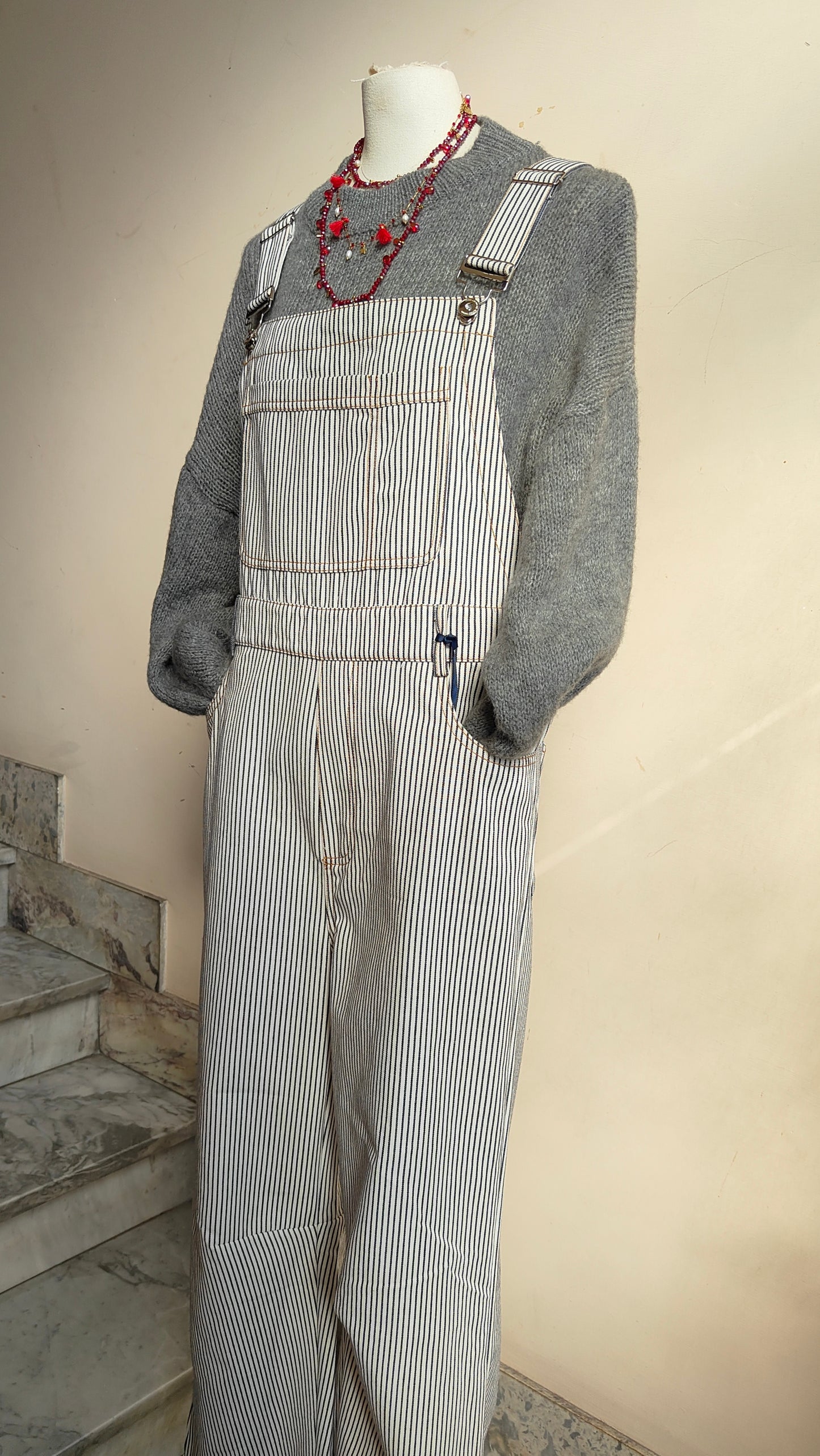 Salopette Stripe
