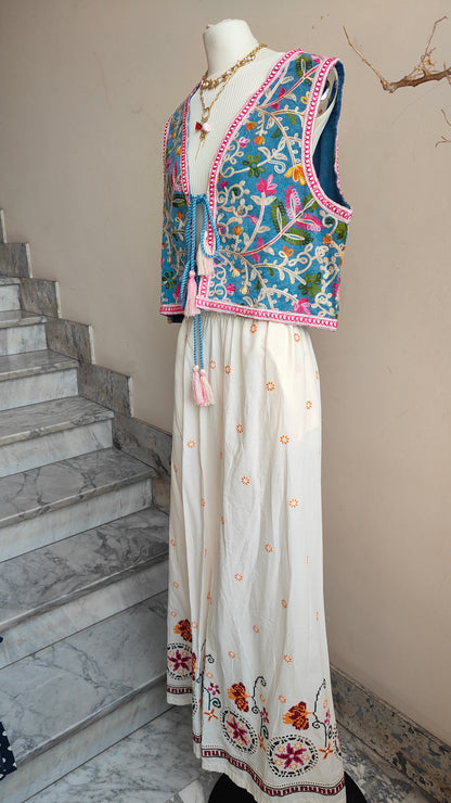 Gilet Reversibile Intreccio