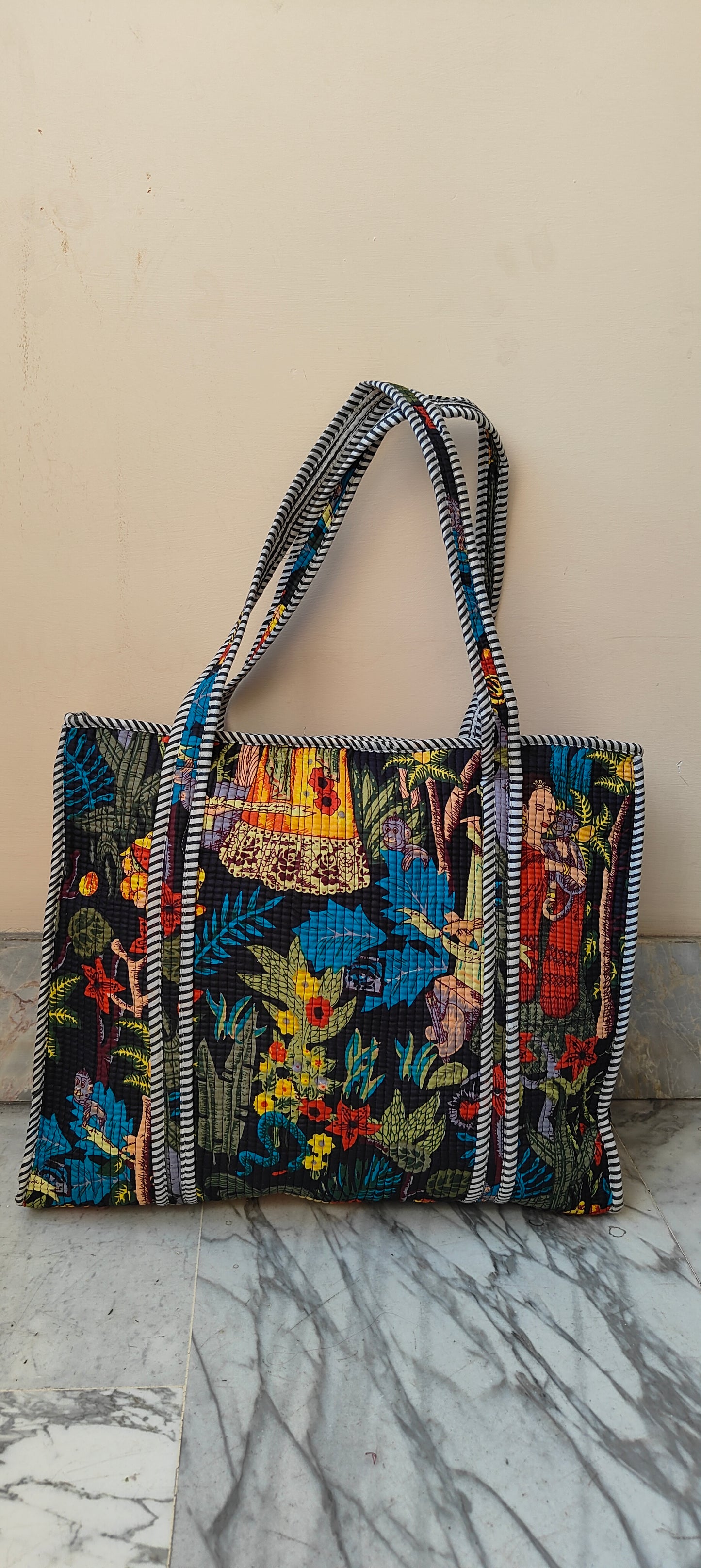 Borsa Trapuntata in Cotone – Maxi