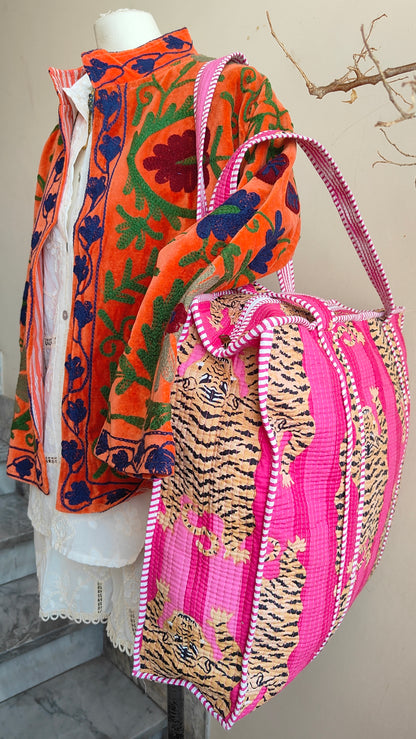 Borsa Trapuntata in Cotone – Maxi