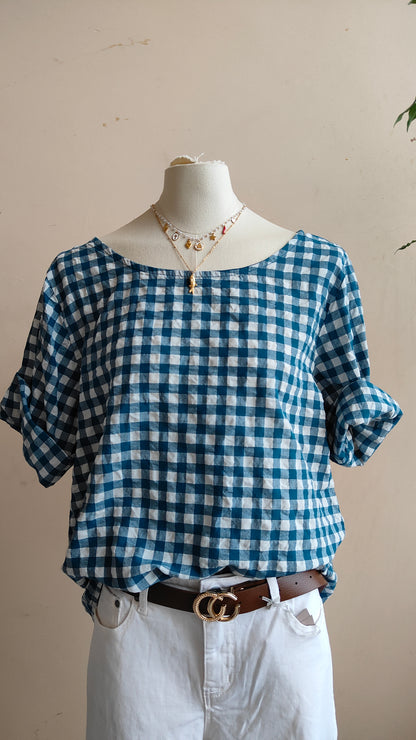 Camicia Vichy bottoni