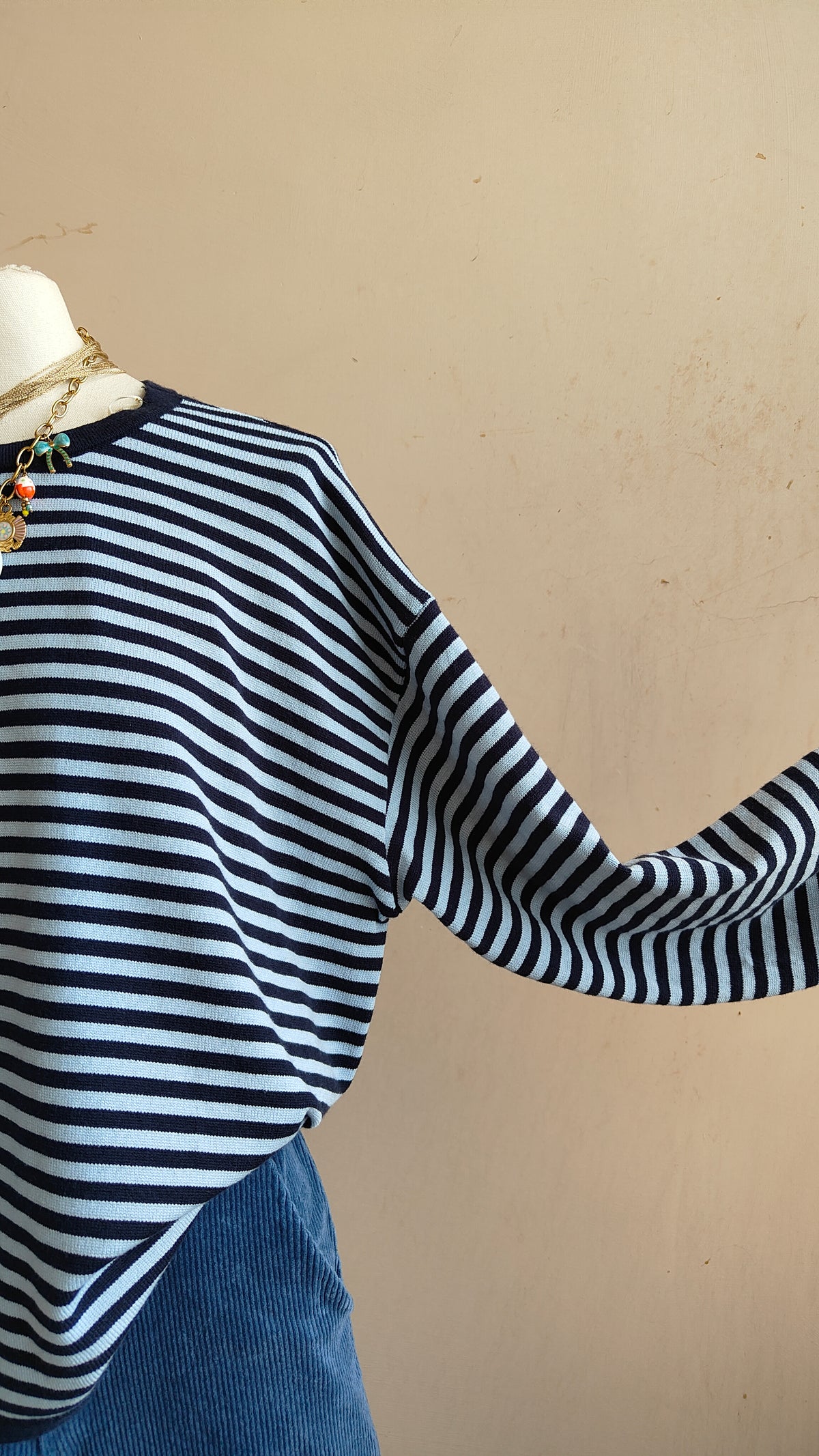 Maglia Over a Righe