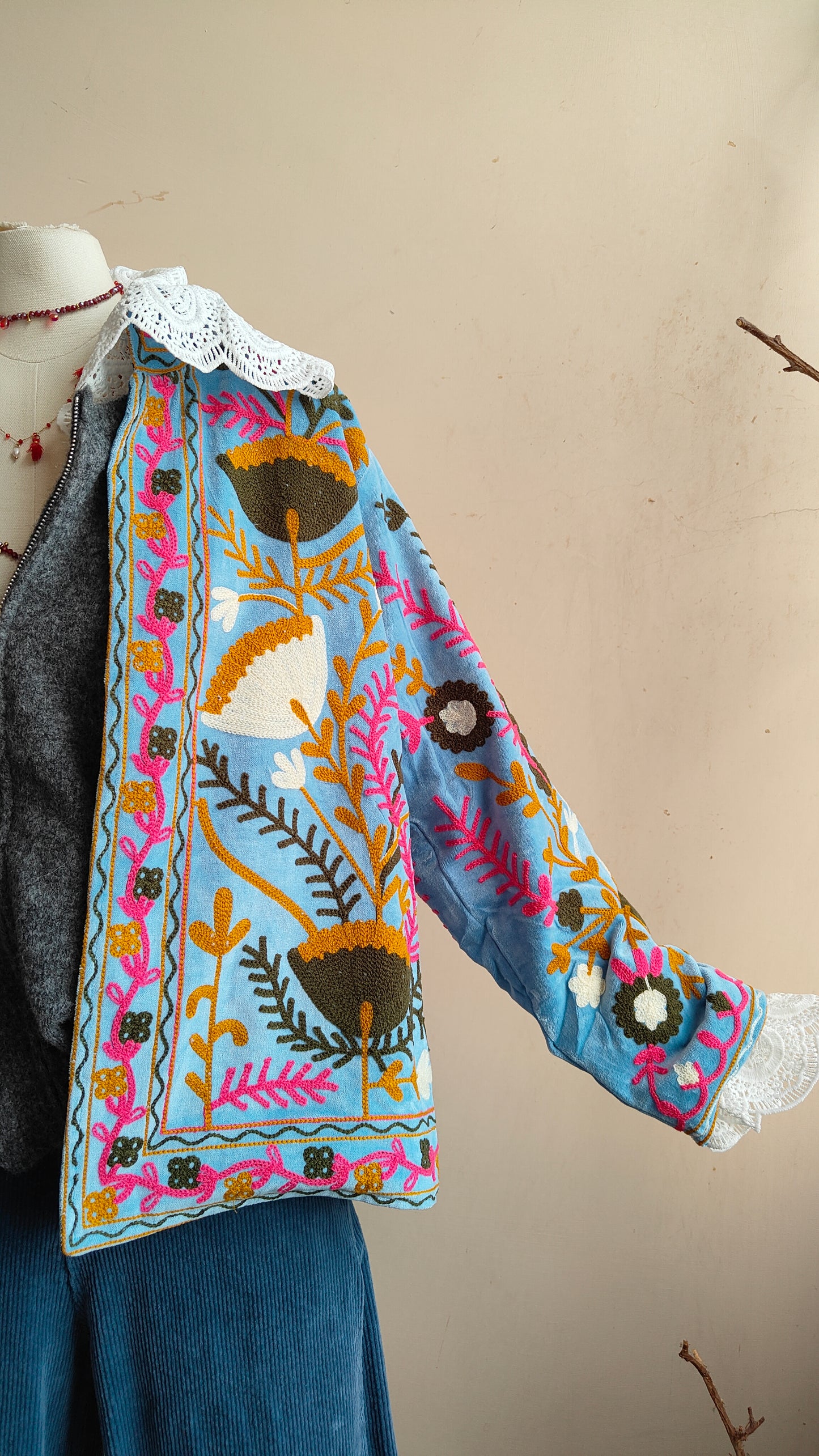 Giacca Boho Reversibile