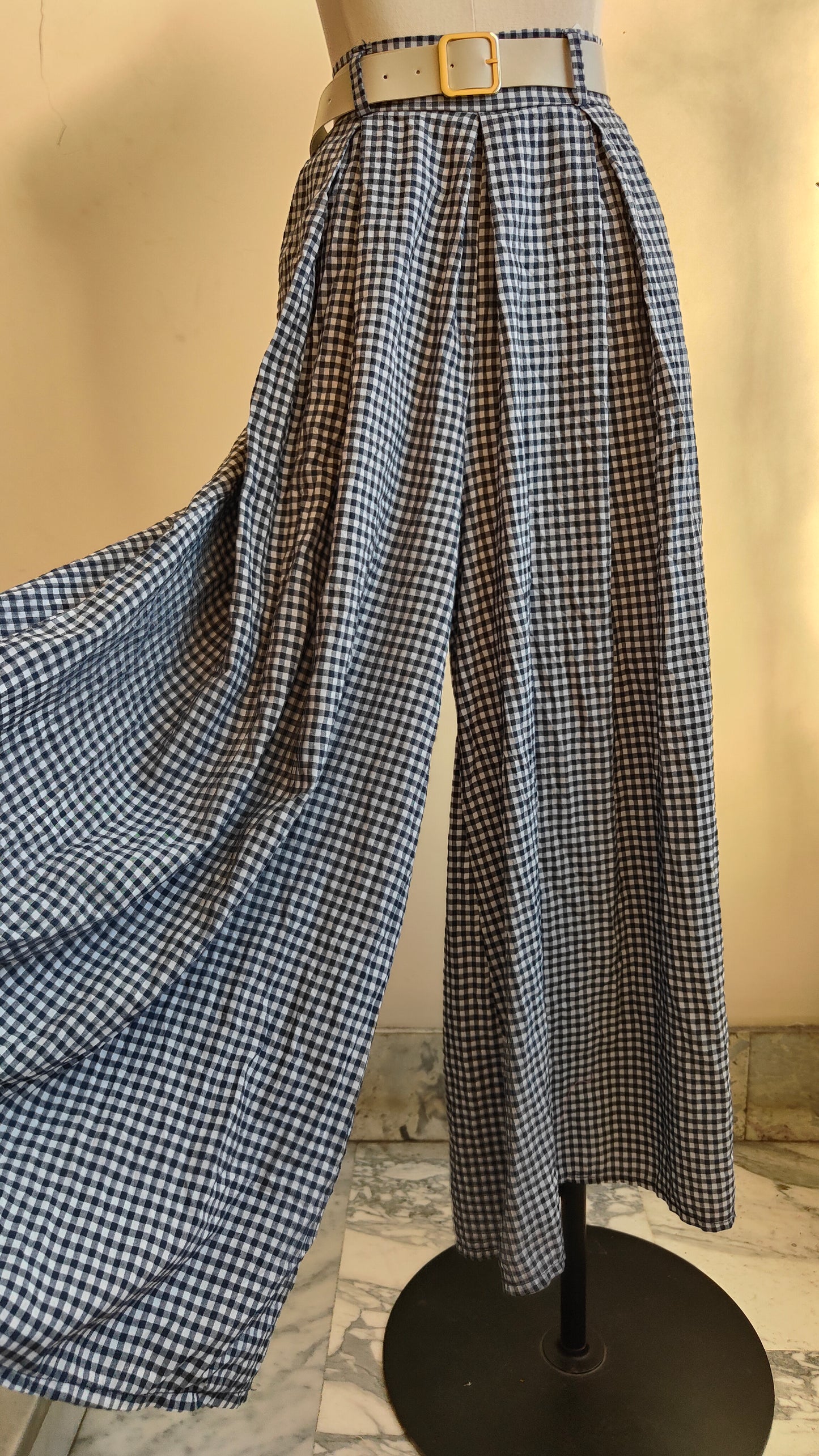 Gonna Pantalone Gingham