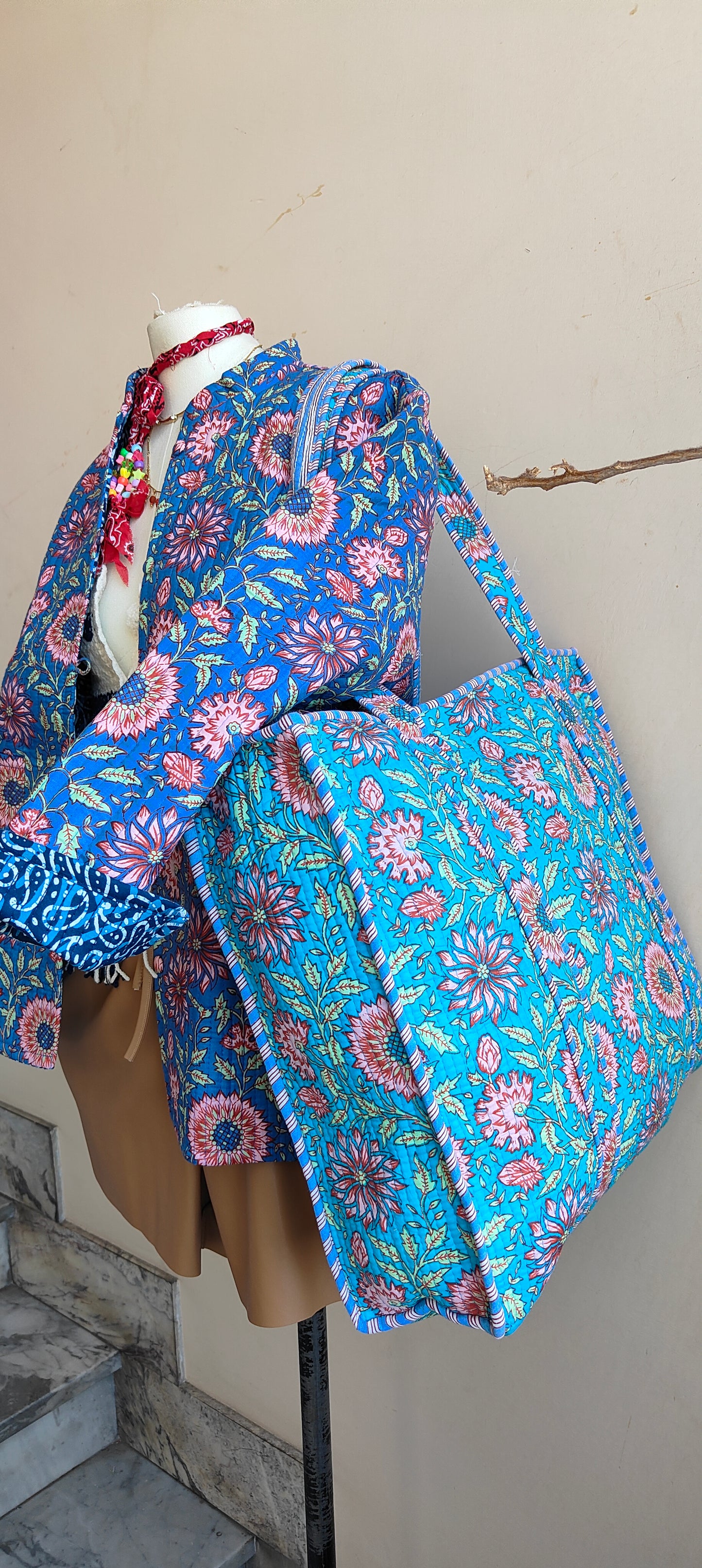 Borsa Trapuntata in Cotone – Maxi