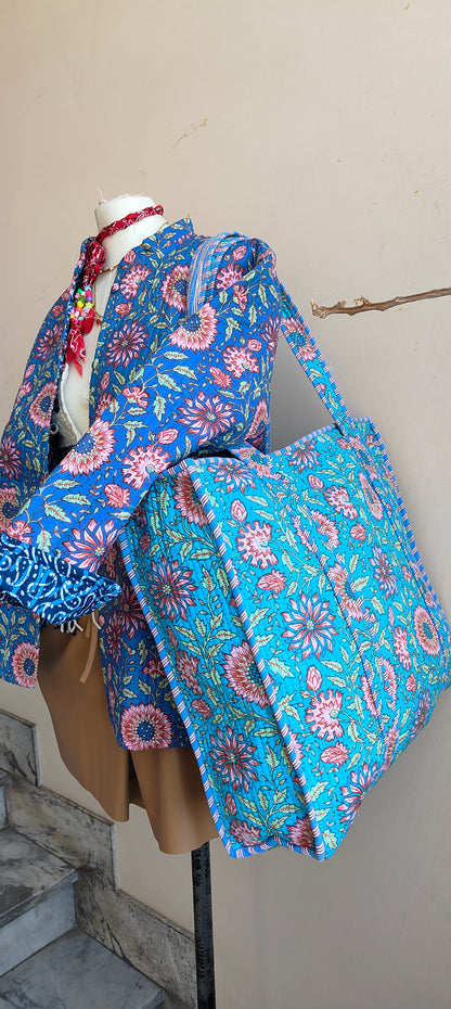 Borsa Trapuntata in Cotone – Maxi