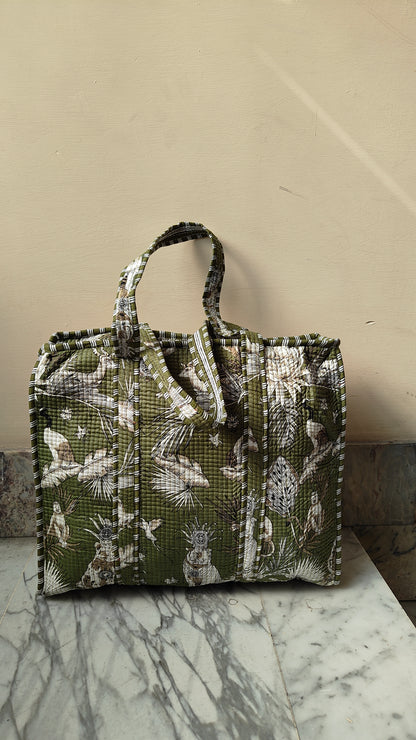 Borsa Trapuntata in Cotone – Maxi