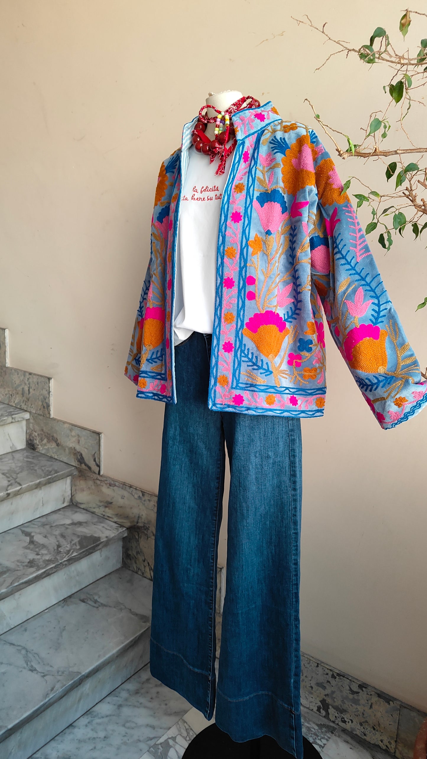 Giacca Boho Reversibile-PREOEDINE:parte dal 20/02