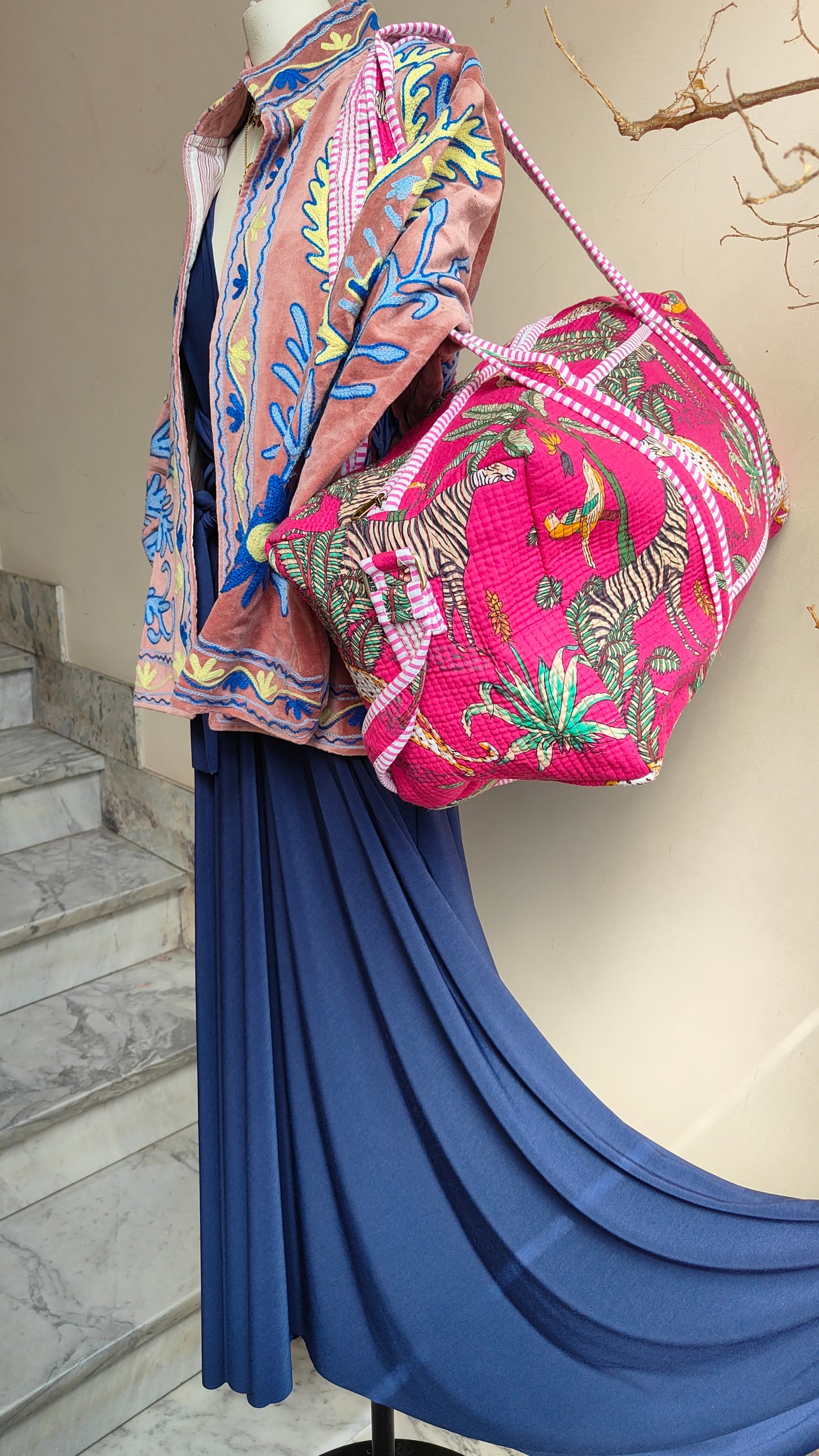 Borsone Weekender con tracolla