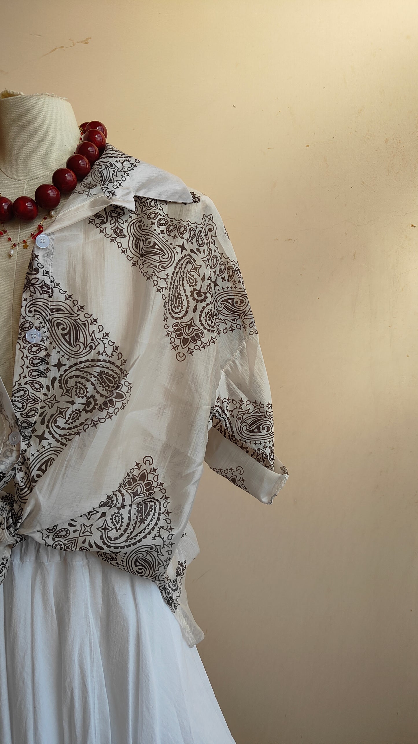 Camicia Bandana Chic