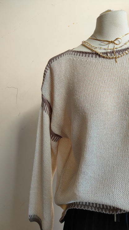 Pullover bordo