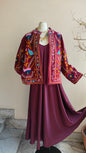 Giacca Boho con Tasche Laterali