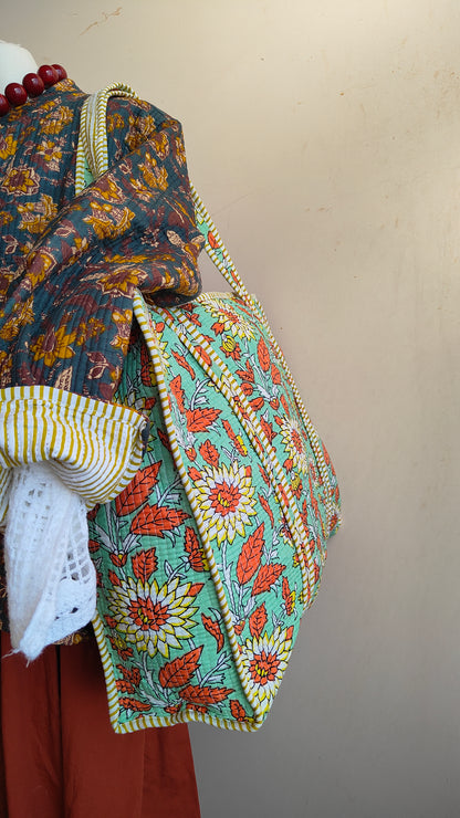 Borsa Trapuntata in Cotone – Maxi