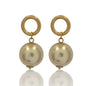 Orecchini palline bombate