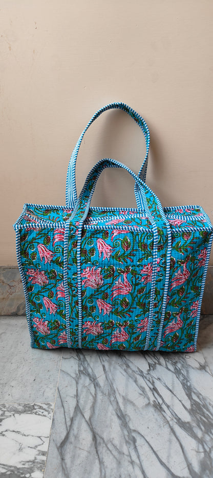Borsa Trapuntata in Cotone – Maxi