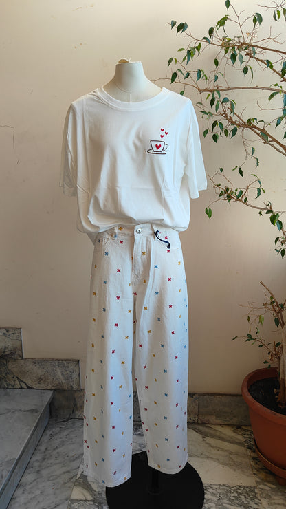T-shirt caffè