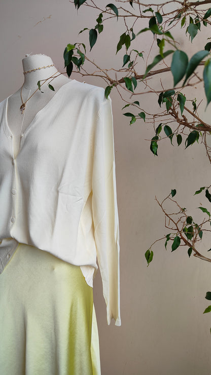 Cardigan scollo v