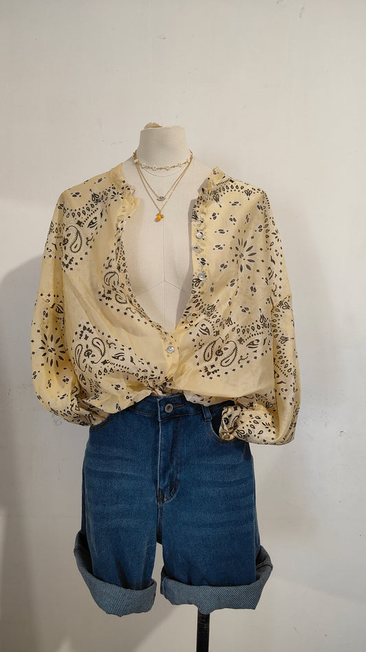 Camicia Bandana Chic