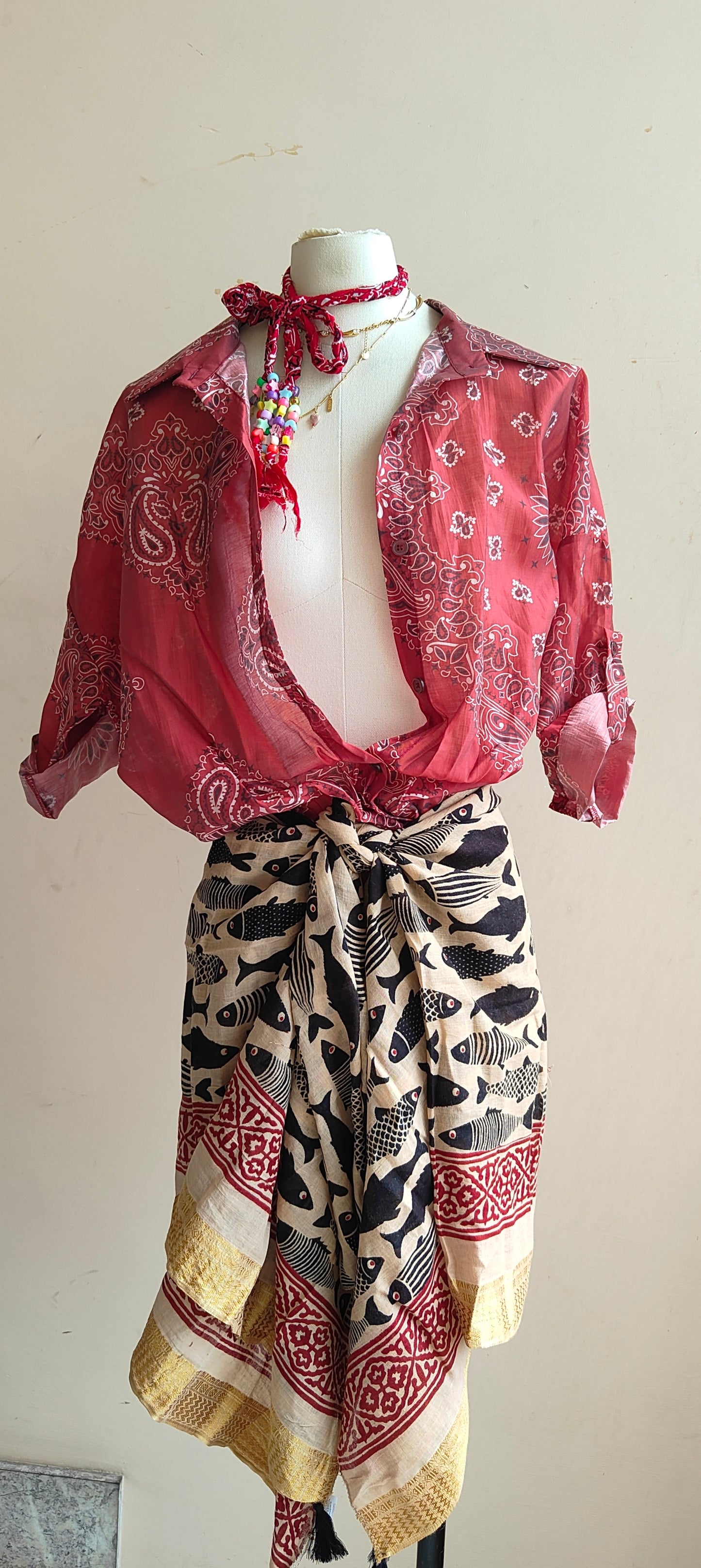 Camicia Bandana Chic