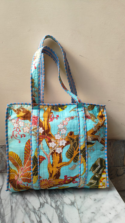 Borsa Trapuntata in Cotone – Maxi