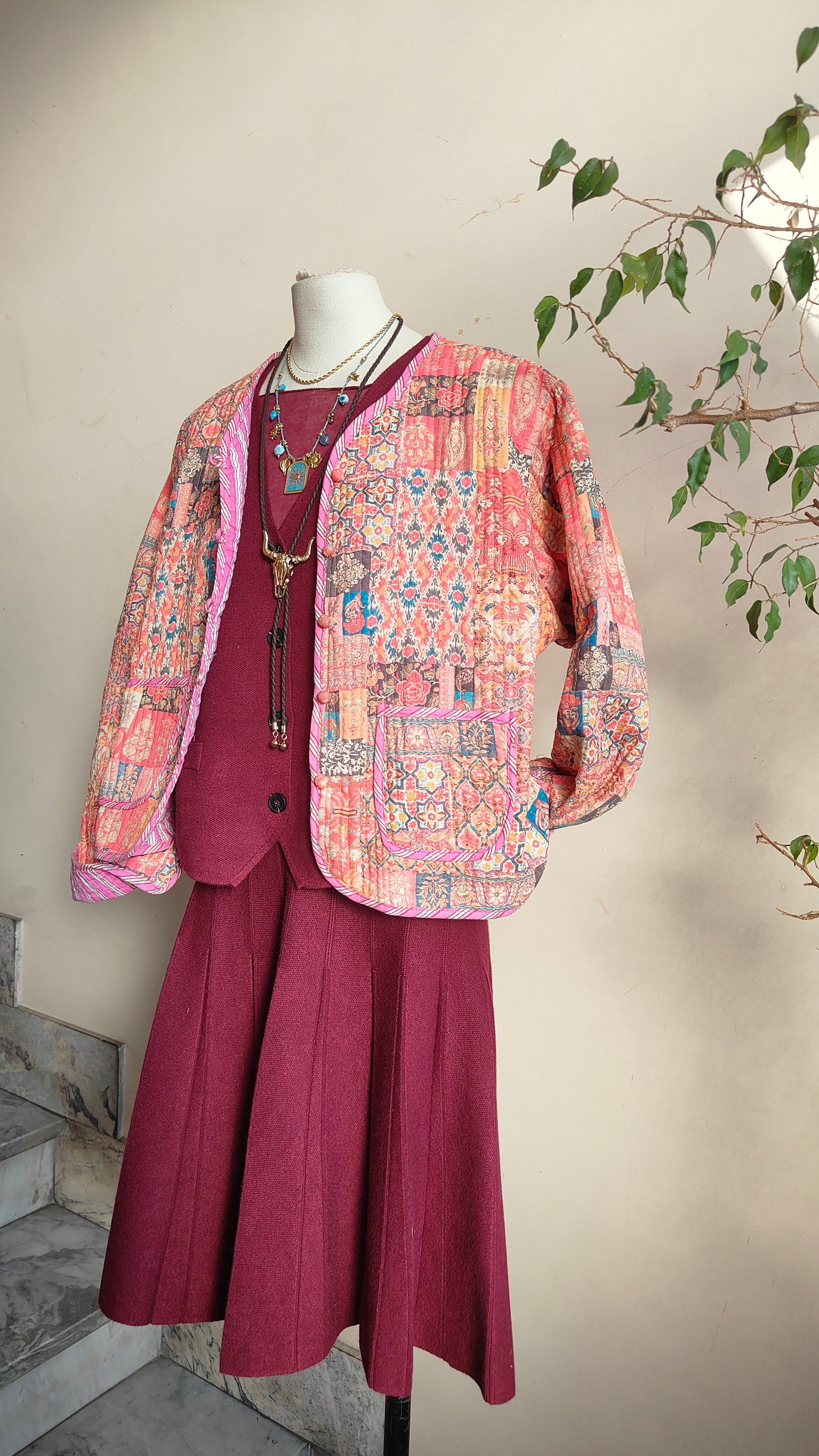 Giacca Funfair double-face