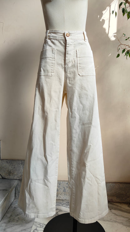 Jeans creamy