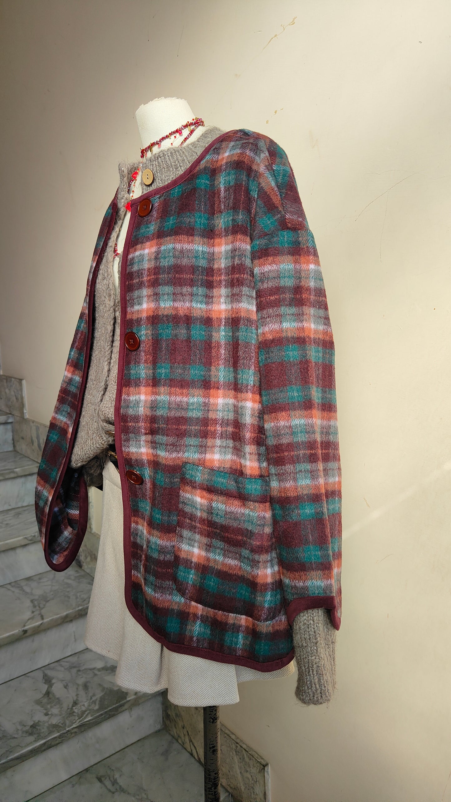 Giacca Tartan Camden