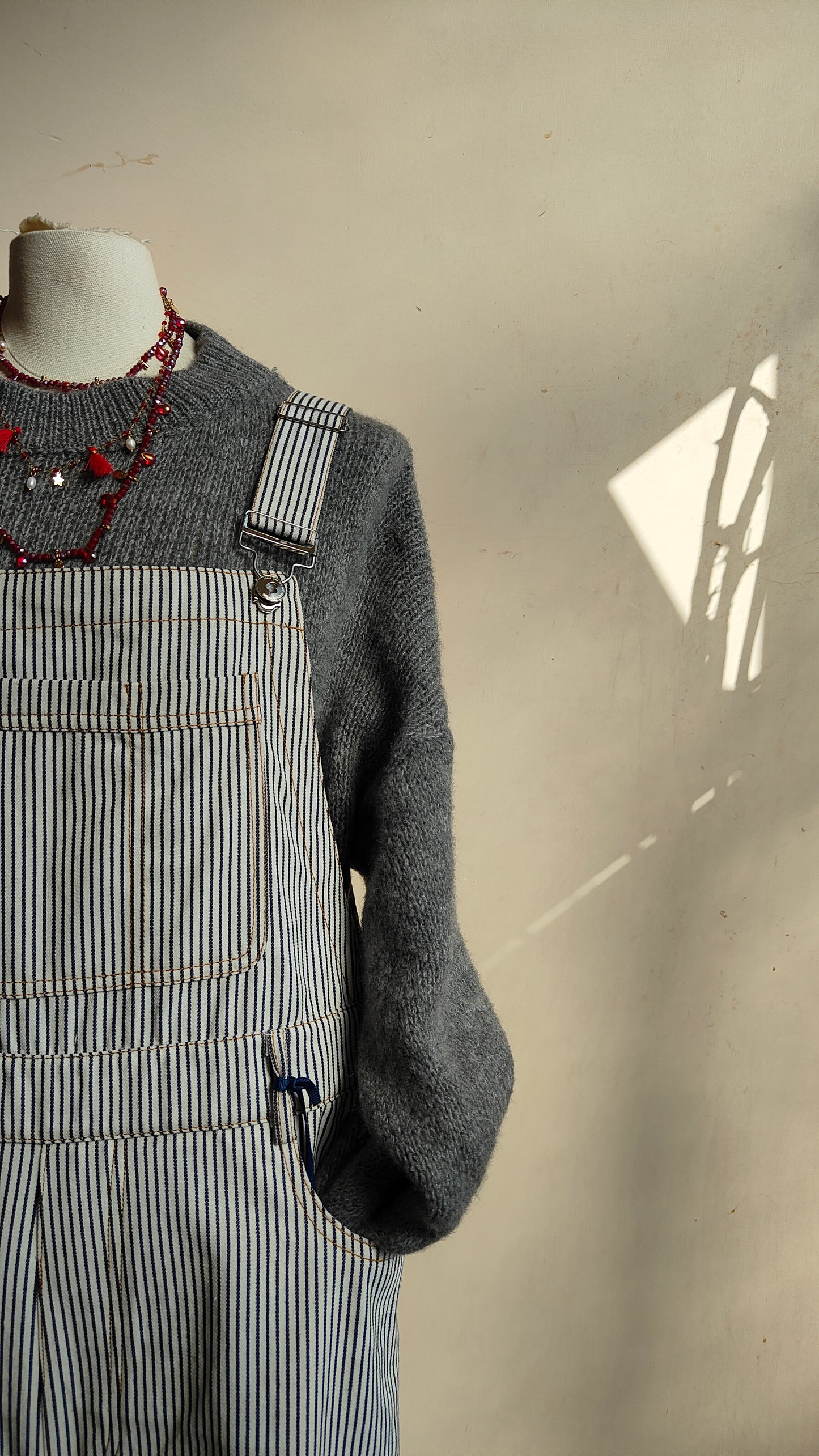 Salopette Stripe
