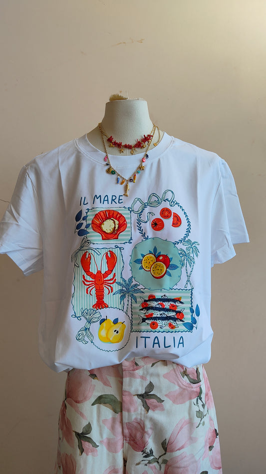 T-shirt Mare Italia