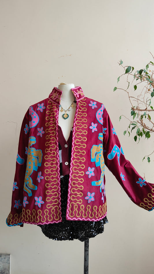 Giacca Boho Reversibile