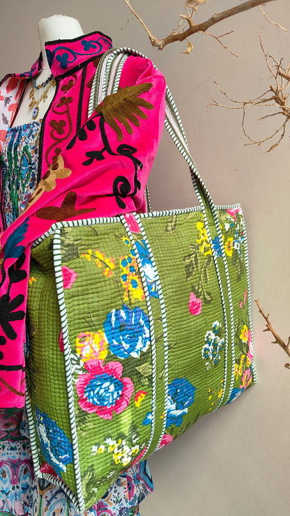 Borsa Trapuntata in Cotone – Maxi