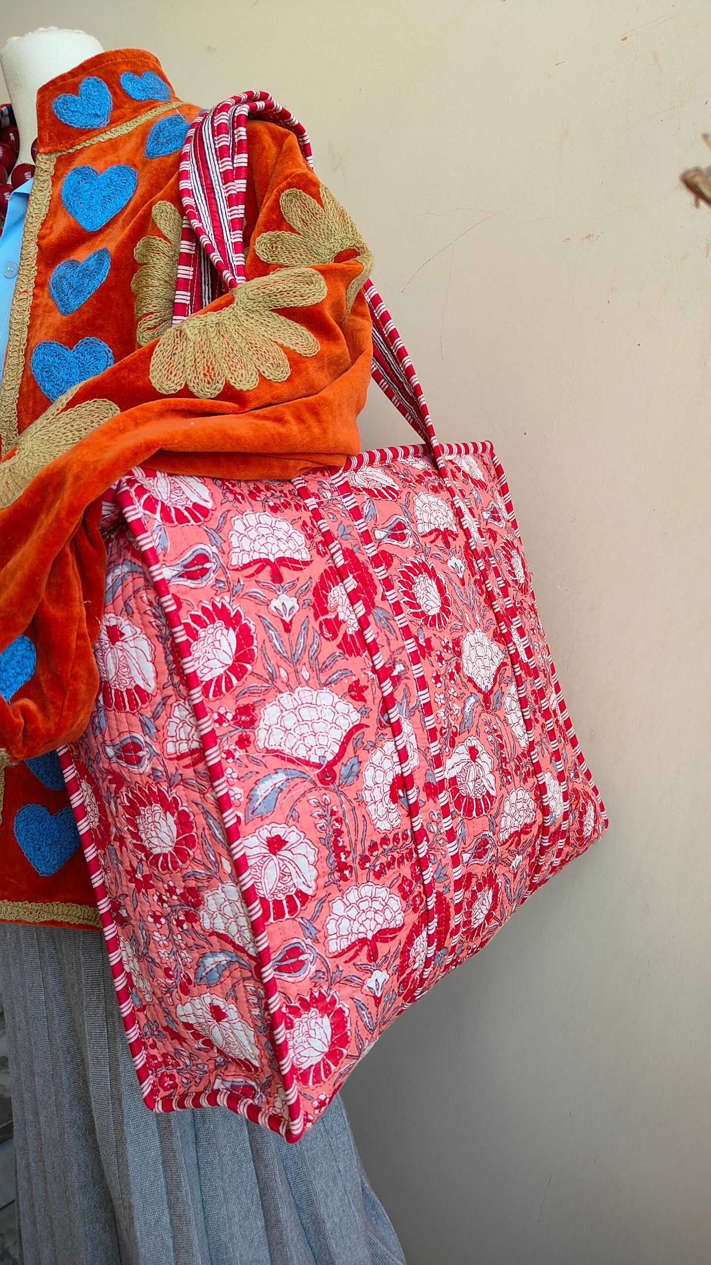 Borsa Trapuntata in Cotone – Maxi
