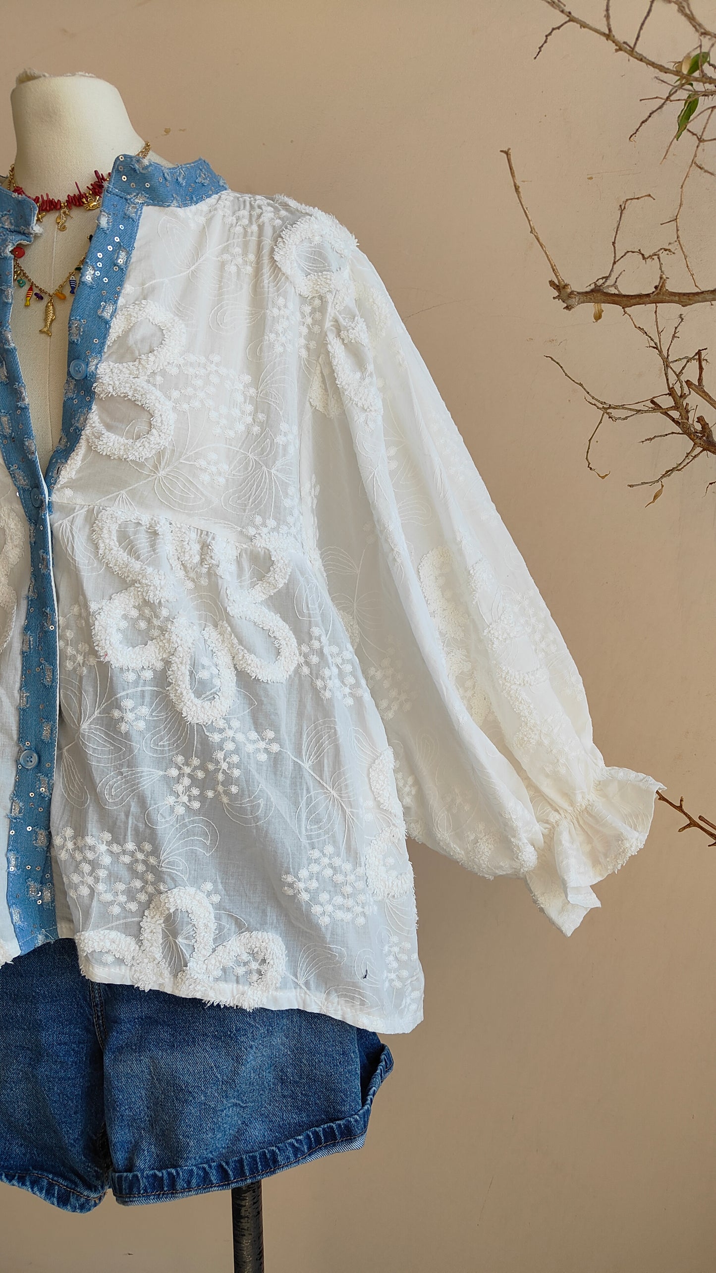 Camicia Ricami Soft