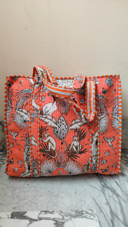 Borsa Trapuntata in Cotone – Maxi