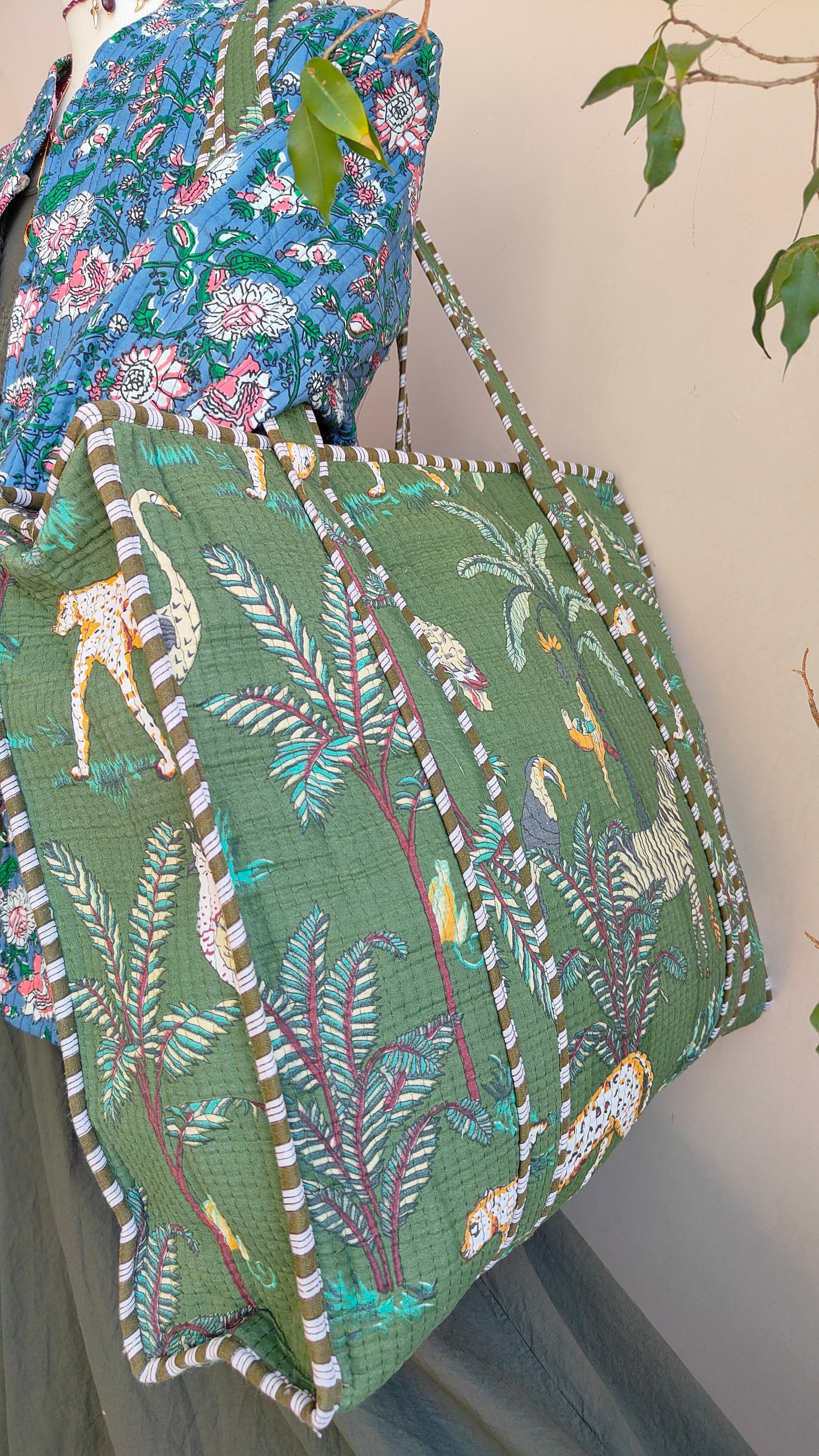 Borsa Trapuntata in Cotone – Maxi