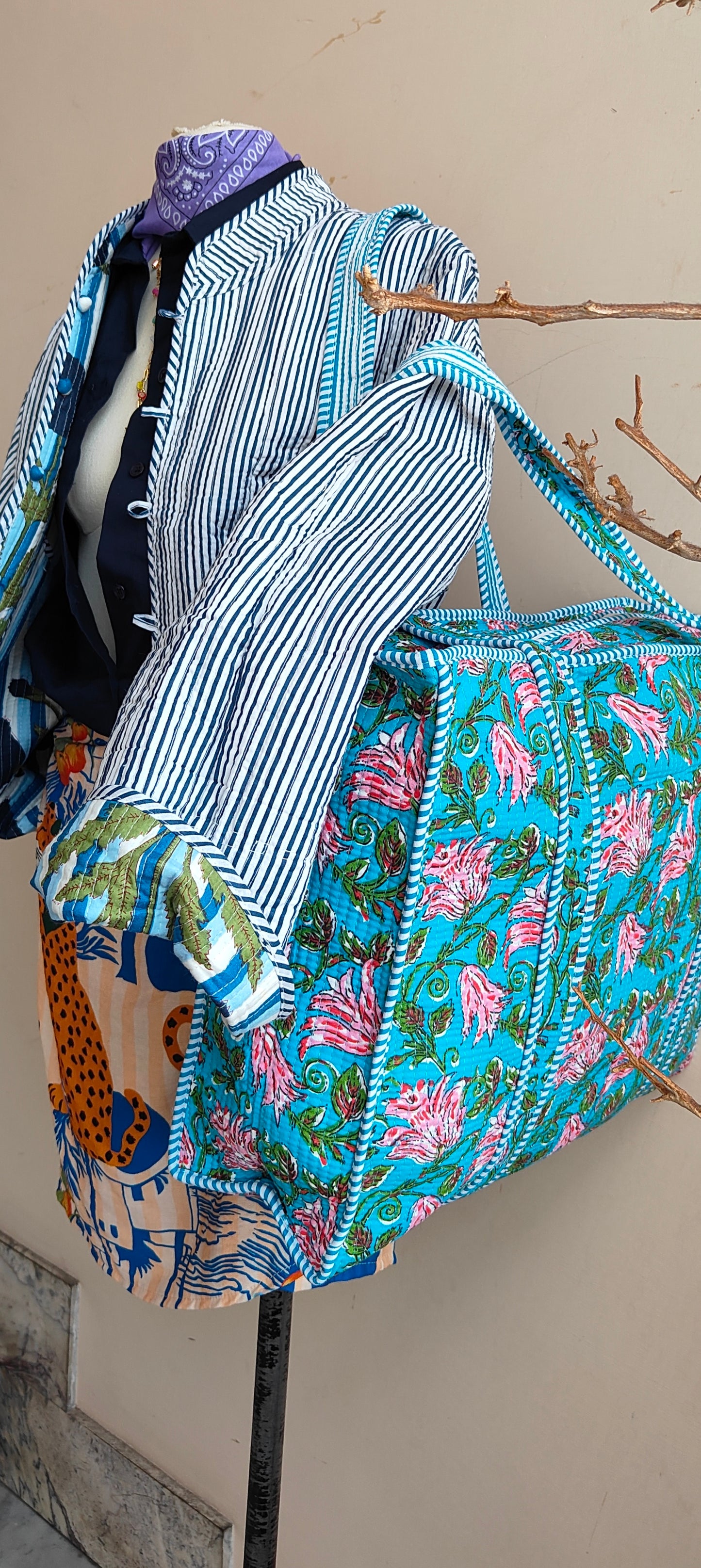 Borsa Trapuntata in Cotone – Maxi