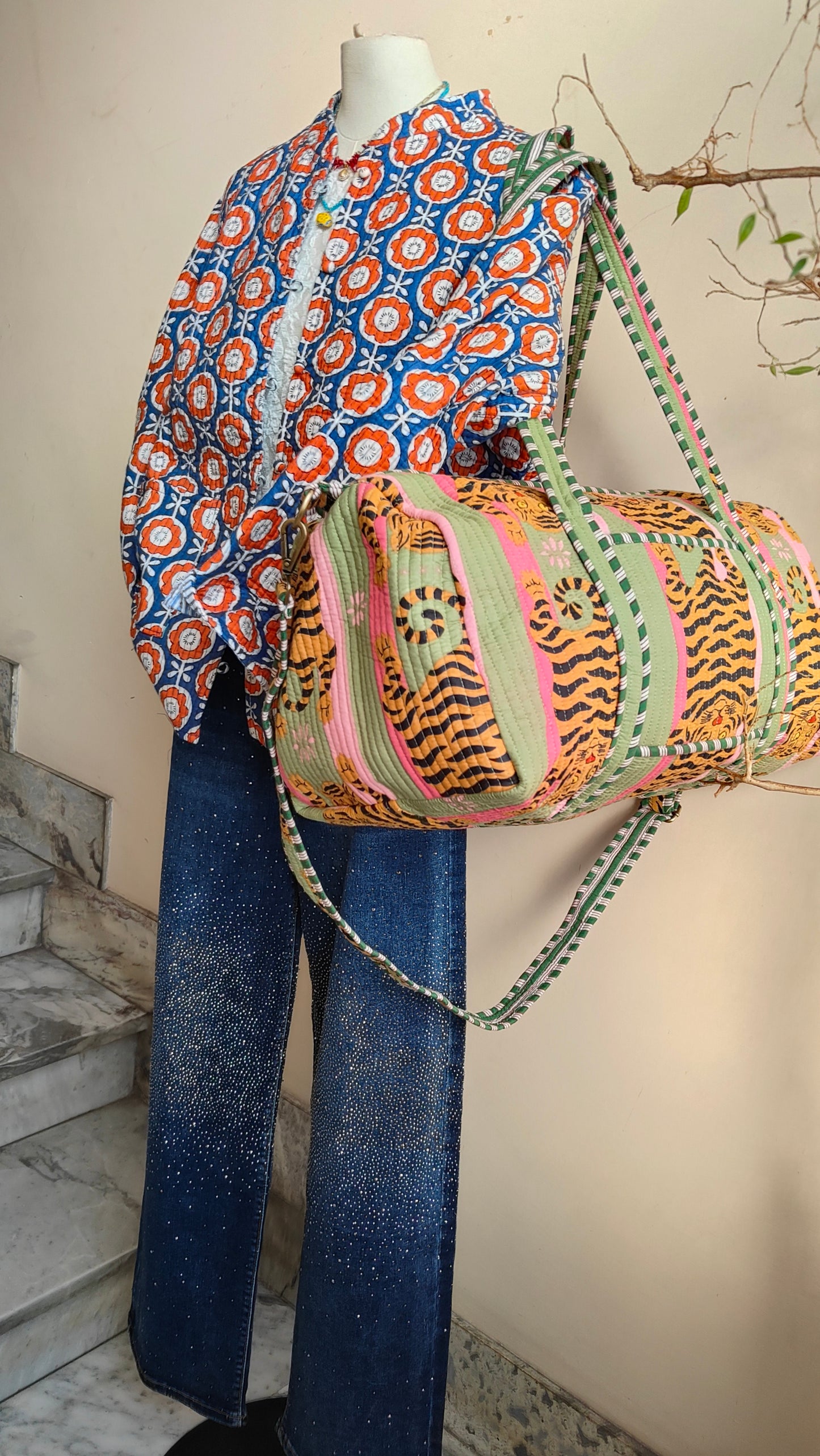 Borsone Weekender con tracolla