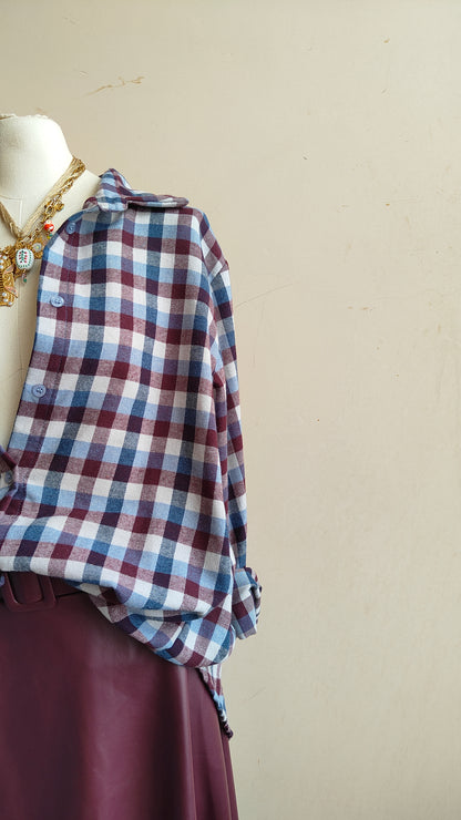 CAMICIA CHECK OVERSIZE