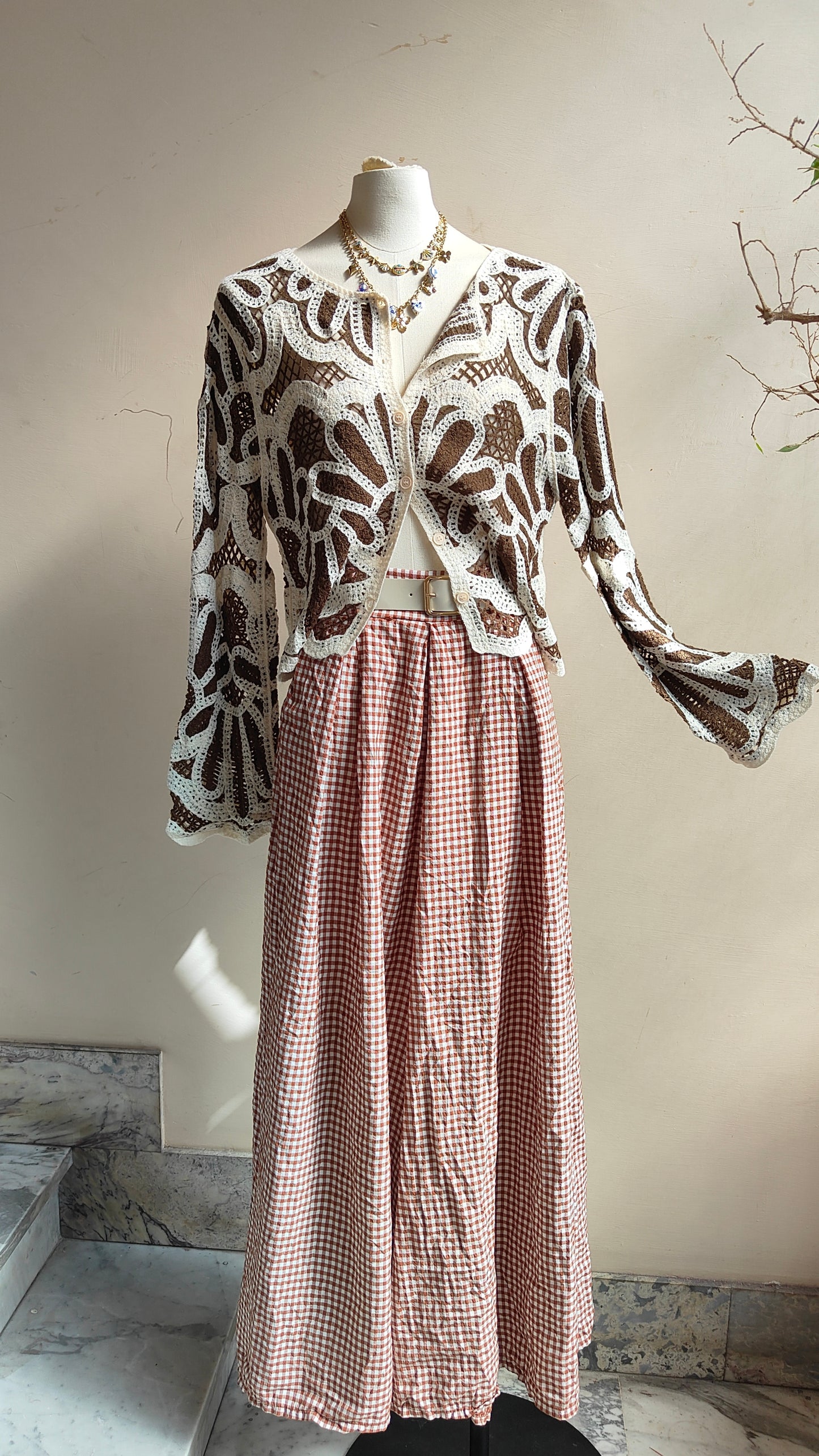 Gonna Pantalone Gingham