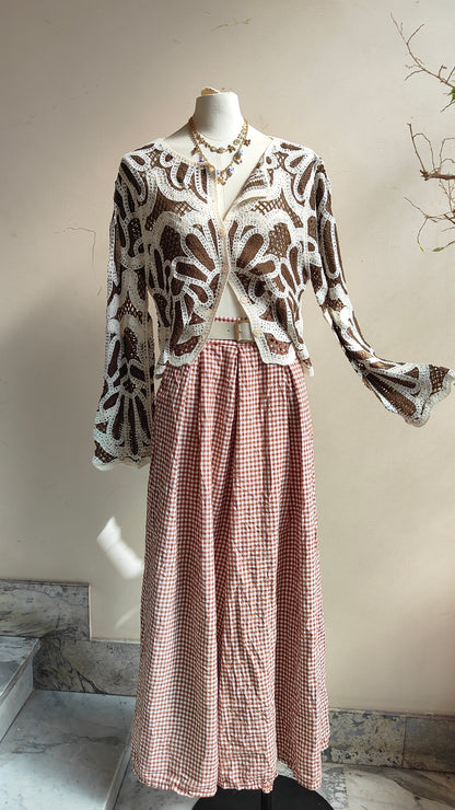 Gonna Pantalone Gingham