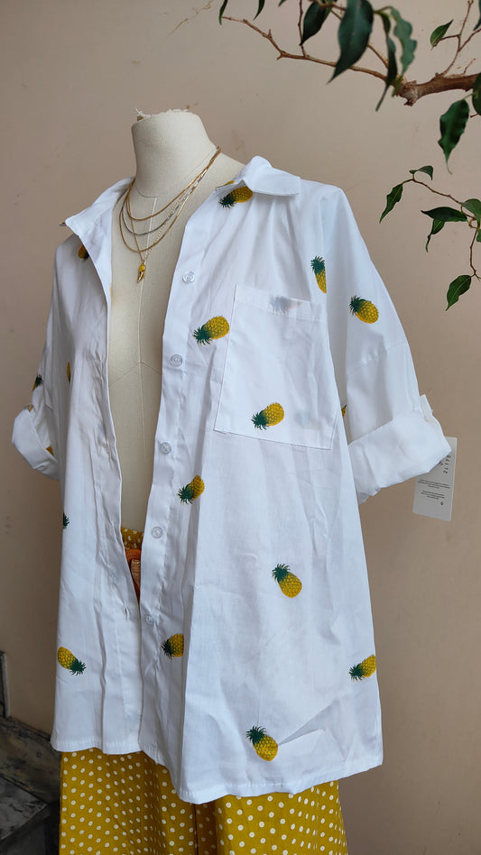 Camicia Ananas Vibes