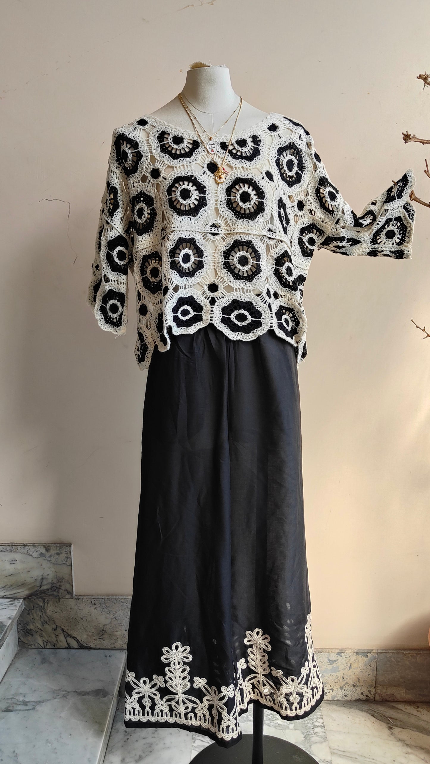 Maglia Crochet Eclipse