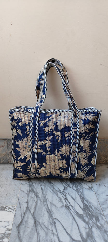 Borsa Trapuntata in Cotone – Maxi