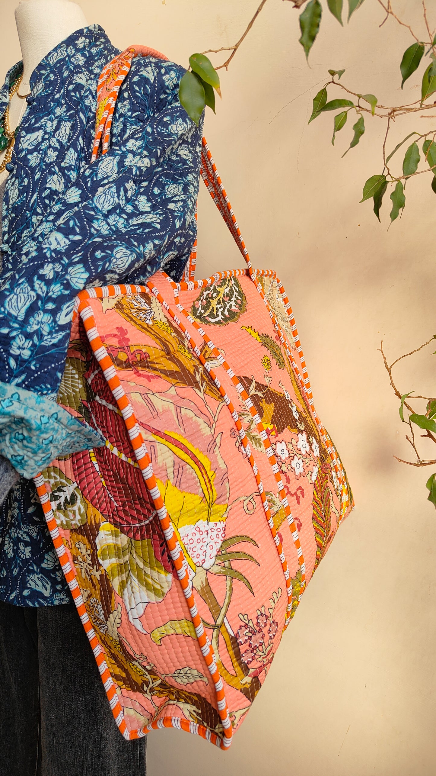 Borsa Trapuntata in Cotone – Maxi