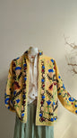Giacca Boho con Tasche Laterali