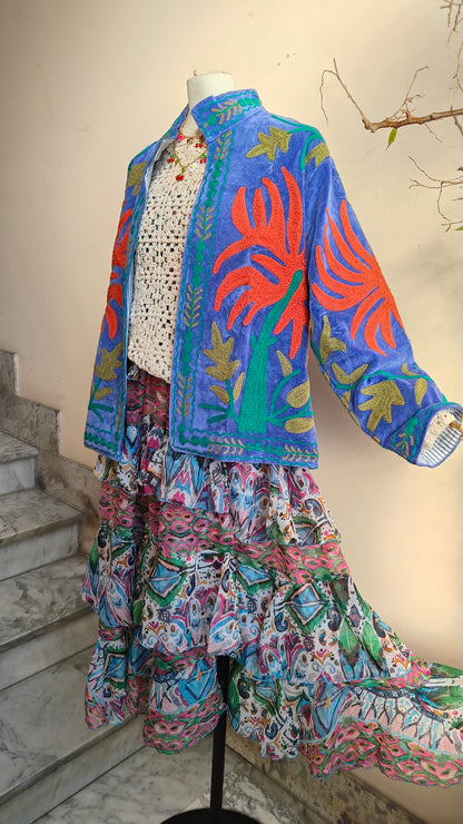 Giacca Boho Reversibile